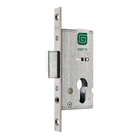 Замок врезной Гардиан Profi 35.01.16, цвет хром узкий защитный врезной дверной замок противоугонный дверной замок   корпуса 85 92   аксессуары для дверных замков 8520 8530 8540 9220 9230