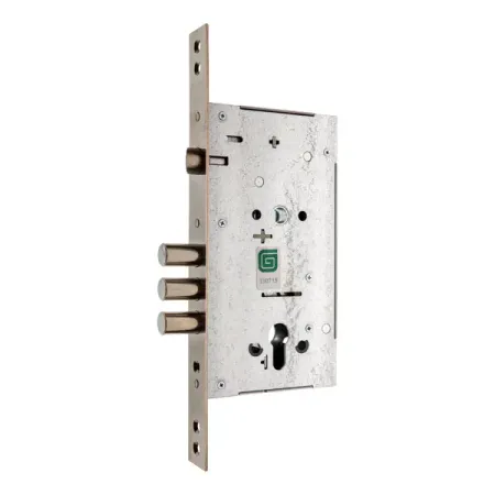 Замок врезной Гардиан-6211, цвет хром узкий защитный врезной дверной замок противоугонный дверной замок   корпуса 85 92   аксессуары для дверных замков 8520 8530 8540 9220 9230