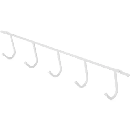 Планка 5 крючков Swensa Colors цвет белый