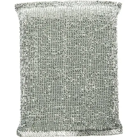 Губка для посуды HomeQueen с металлизированной нитью 12x9 см чистящая губка moonbiffy