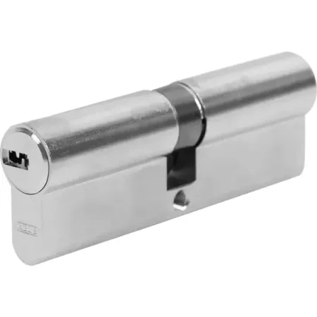 Цилиндр Abus D6N 45x45 мм ключ/ключ цвет никель
