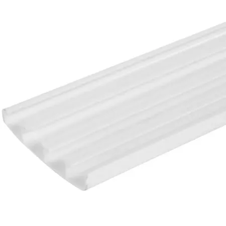 Нащельник на клипсах 75x10x3000 мм белый
