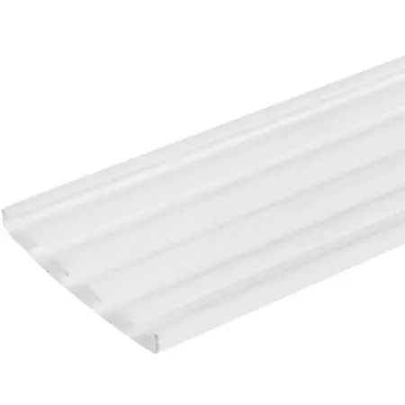 Нащельник на клипсах 95x10x3000 мм белый