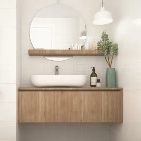 Плитка настенная Шахтинская Плитка Белая 20x30 см 1.44 м² матовая цвет белый структура 3D настенная наклейка zinian абстрактные линии для кухни