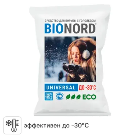 Антигололедный реагент Bionord Universal 23 кг