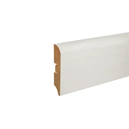 Плинтус напольный МДФ «Ясень корабельный» 8 см 2.4 м плинтус разнобокий сращ прс 40 2200х40х22мм б с