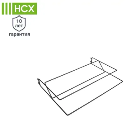 Полка для обуви НСХ 38x8.8x54.4 см сталь цвет чёрный мешок для сменной обуви emoji 43 34см