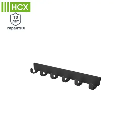 Вешалка боковая НСХ 31.5x3.8x3.9 см сталь цвет черный боковая опора мотоцикла удлинитель подставки для harley davidson touring 1984 2008 softail 1986 2006