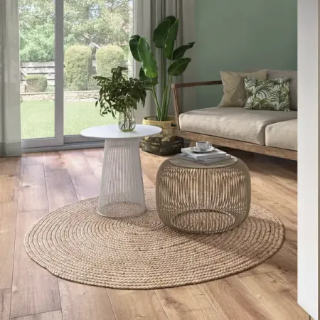 Коврик декоративный джут Inspire Nils круг ø150 см цвет желтый утеплитель межвенцовый 20000х100х8мм джут