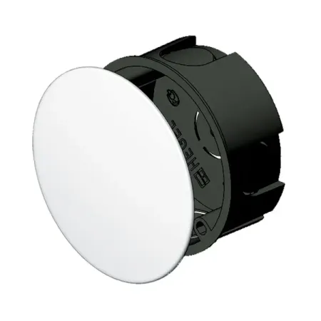 Распределительная коробка скрытая Hegel У195-И 68×28×30 мм 5 вводов IP20 цвет чёрный