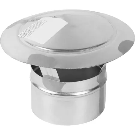 Зонт вентиляционный Ore D125 мм оцинкованный металл ручной зонт aprilis garden