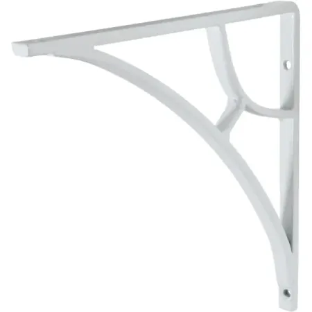 Кронштейн Larvij Раньятела 16x17 см сталь нагрузка до 12.5 кг цвет белый болты с проушиной из углеродистой стали azkd m5 m6 m8 m10 m12 m14 m16 m18 m20