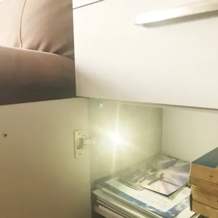 Подсветка светодиодная для мебели 12 Вт, цвет белый нейлоновые петли для мебели 10 шт