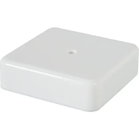Распределительная коробка открытая IEK 75×75×20 мм 2 ввода IP20 цвет белый бархатная коробка для украшений trytrysee 1 шт 5 ов