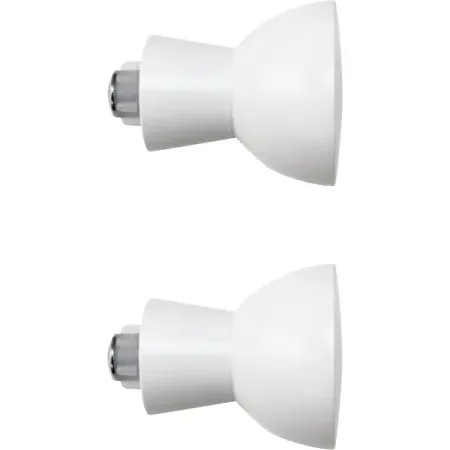 Наконечники Inspire «Полушарие» металл 6 см цвет белый 2 шт. александр александрович тамоников темное полушарие