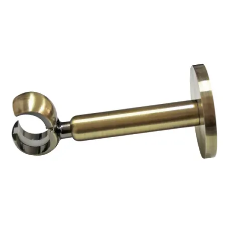 Держатель однорядный раздвижной Inspire металл цвет античное золото 2 см 115-130 мм