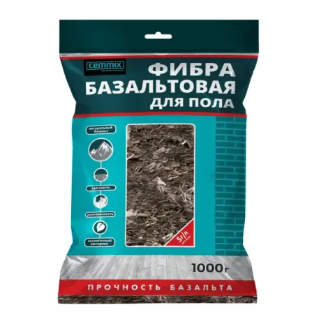 Фибра базальтовая CemFibra R 1 кг