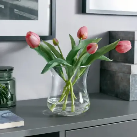 Ваза Лекси-1 стекло цвет прозрачный 17 см ваза pasabahce flora 12 4см шар стекло