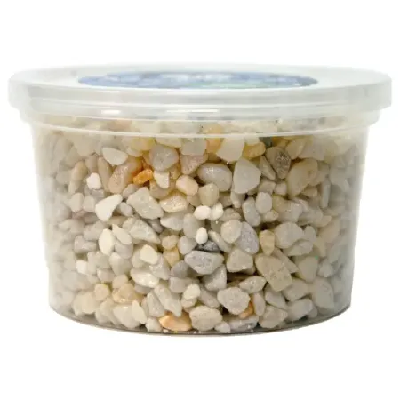 Грунт декоративный мелкий 2-4 мм 9x5.5 см белый