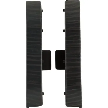 Заглушка для плинтуса левая и правая «Венге», высота 62 мм, 2 шт.