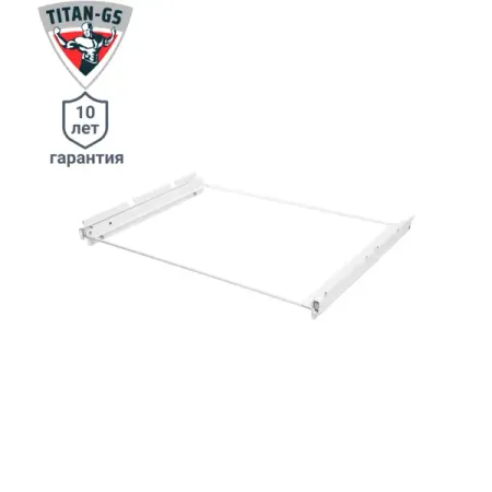 Рама выдвижная Титан-GS 41x60 см сталь цвет белый рама 25 35 деревянная цв белый с золотом со стеклом двуреченский