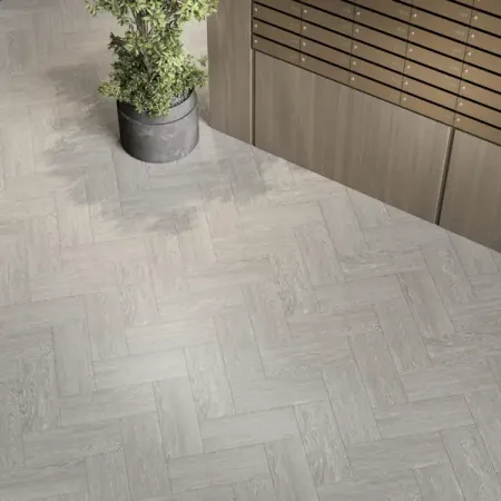 Глазурованный керамогранит Kerama Marazzi Боско SG410320N 20.1x50.1x0.85 см 1.41 м² матовый цвет светло-серый