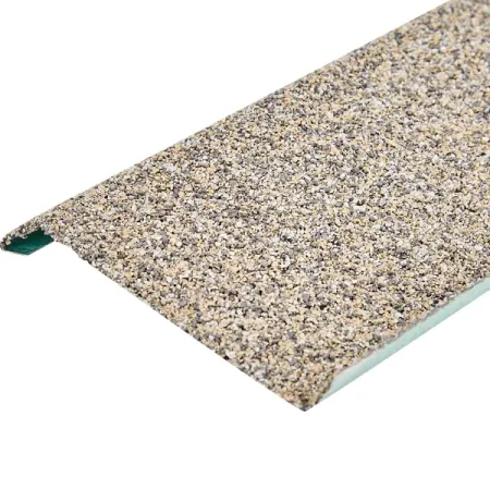 Планка цокольная Hauberk 1.25 м. серо-бежевый