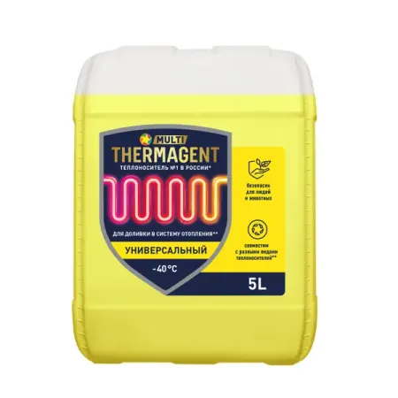Теплоноситель Thermagent Эко 122555 -40°C 5 кг пропиленгликоль