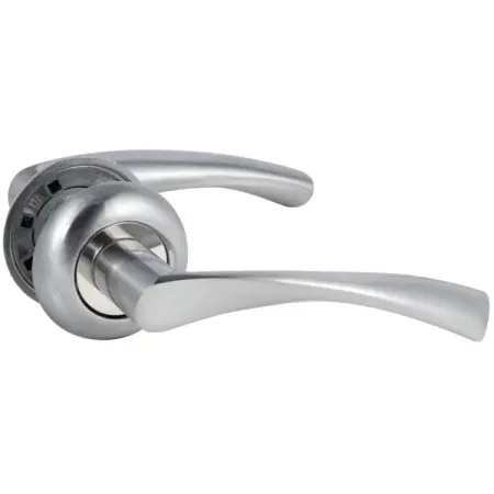 Дверная ручка Edson EDS-14-Z01 без запирания алюминий гальваническое покрытие цвет матовый хром