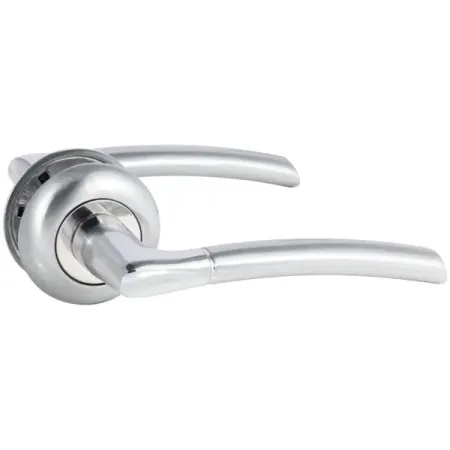 Дверная ручка Edson EDS-15-Z01 без запирания алюминий гальваническое покрытие цвет хром/матовый хром