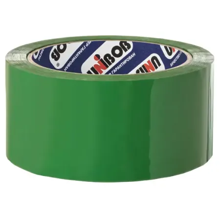 Лента клейкая упаковочная Unibob 48Мм x 66М цвет зелёный