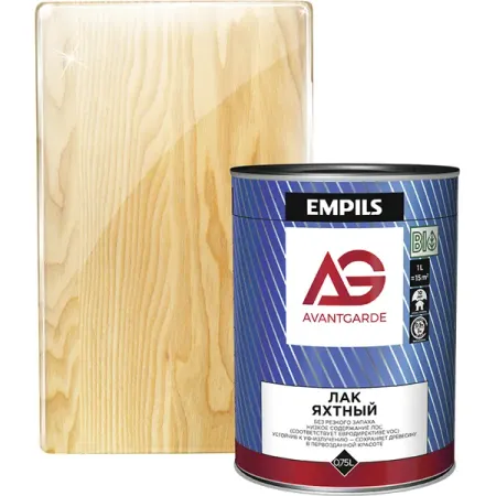 Лак яхтный Avantgarde 0.8 кг глянцевый фильтры для безвоздушного распылителя dcnb 5 шт