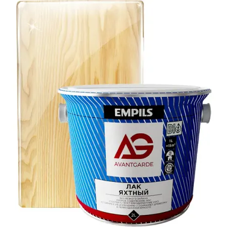 Лак яхтный Avantgarde 2.1 кг глянцевый фильтры для безвоздушного распылителя dcnb 5 шт