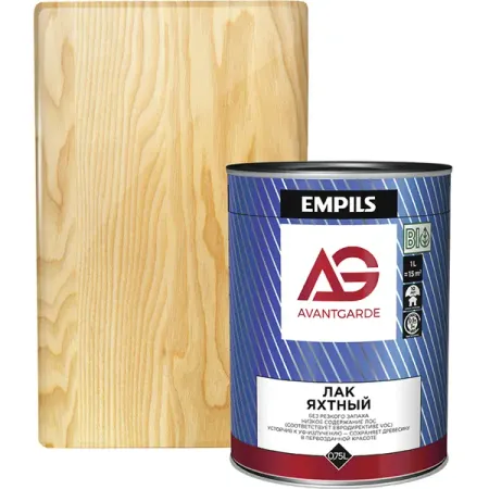 Лак яхтный Avantgarde 0.8 кг полуматовый фильтры для безвоздушного распылителя dcnb 5 шт