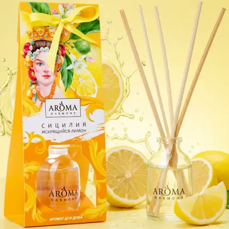 Ароматический диффузор Aroma Harmony Сицилия 30 мл диффузор ароматический aroma harmony 50 ml peony