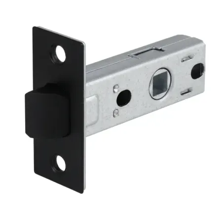 Защелка межкомнатная Edson EDS-6-45 70x21x15 мм сталь/пласти цвет черный