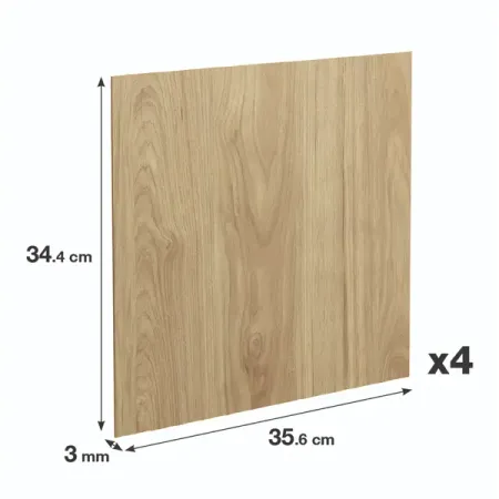 Задняя стенка Spaceo Kub 344x344 мм ДВПО/ХДФ цвет дуб адольф ануфриевич леонович физико химические основы образования древесных плит