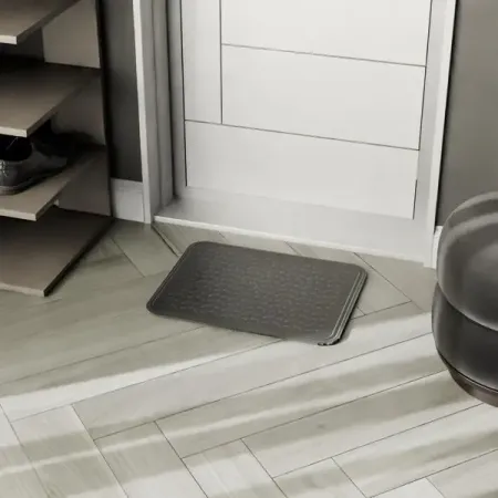 Лоток для обуви 48x37 см полипропилен цвет чёрный