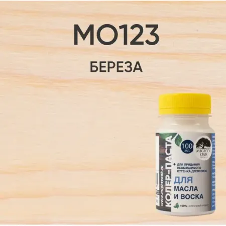 Колер-паста Mighty Oak К-60 цвет береза 100 мл