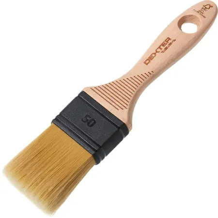 Кисть плоская универсальная 50 мм Dexter Pro синтетическая щетина