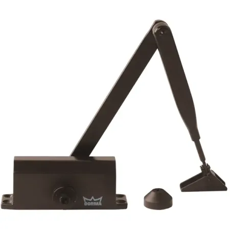 Доводчик дверной Dorma TS Nano Size 2 максимальная нагрузка 40 кг алюминий цвет коричневый шестерня  ная 1m100t lswcbe