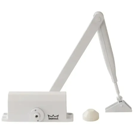 Доводчик дверной Dorma TS Nano Size 2 максимальная нагрузка 40 кг алюминий цвет белый timemore nano портативная ручная кофемолка