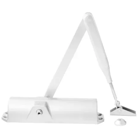 Доводчик дверной Dorma TS 68 максимальная нагрузка 80 кг алюминий цвет белый доводчик дверной fuaro dc20 4 ts 68 фоп 20 85 кг белый