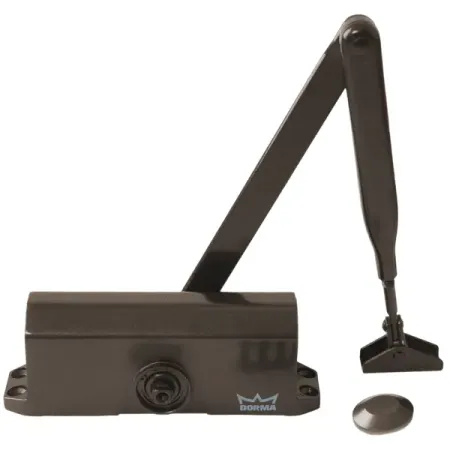 Доводчик дверной Dorma TS-77 EN2 максимальная нагрузка 40 кг алюминий цвет коричневый доводчик дверной fuaro 40 65 кг коричневый