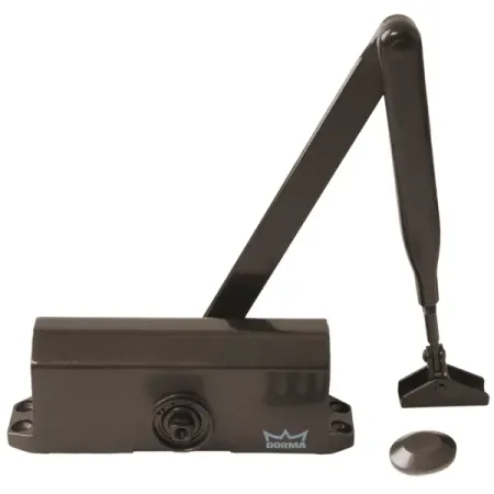Доводчик дверной Dorma TS-77 EN4 максимальная нагрузка 80 кг алюминий цвет коричневый доводчик дверной fuaro 40 65 кг коричневый