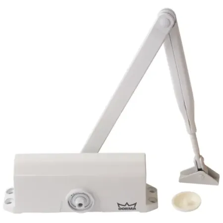 Доводчик дверной Dorma TS-77 EN4 максимальная нагрузка 80 кг алюминий цвет белый доводчик дверной fuaro dc20 4 ts 68 фоп 20 85 кг белый