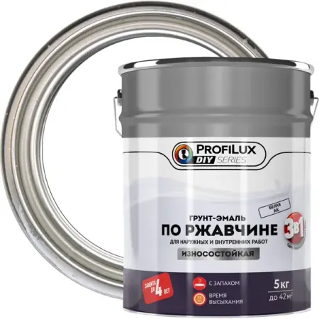 Грунт-эмаль 3 в 1 Profilux DIY гладкая цвет белый 5 кг горячая распродажа нержавеющая резьба 1 2 дюйма npt для датчиков температуры 50 200 мм