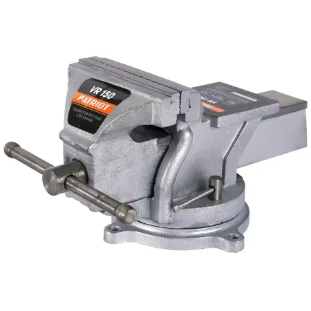 Тиски слесарные поворотные Patriot 770000010 150 мм allsome 3 поворотные тиски для фрезерного станка