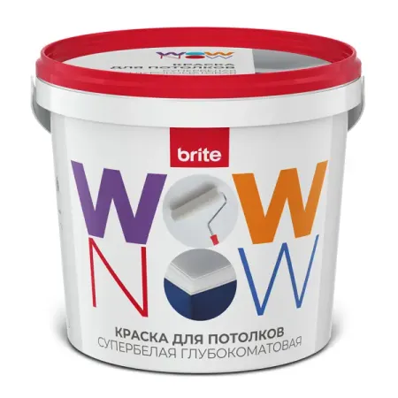 Краска для потолков Wow Now матовая цвет белый база А 1 л передача дискретных сообщений учебник для высших учебных заведений