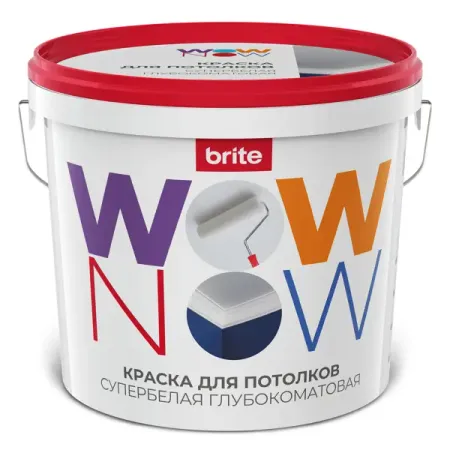 Краска для потолков Wow Now матовая цвет белый база А 5 л передача дискретных сообщений учебник для высших учебных заведений